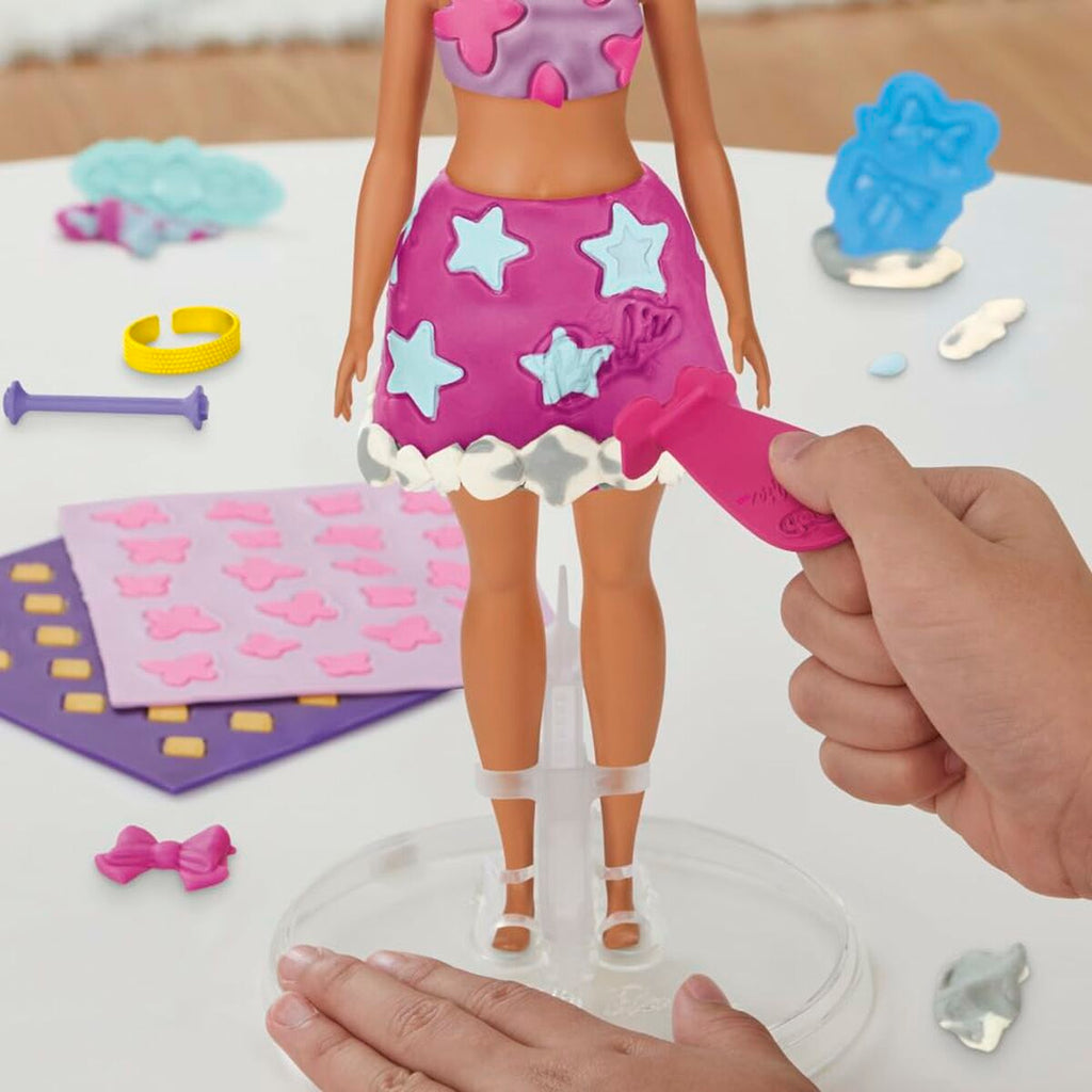 Modelling Clay Game Play-Doh Barbie Sparkles & Gems Multicolour