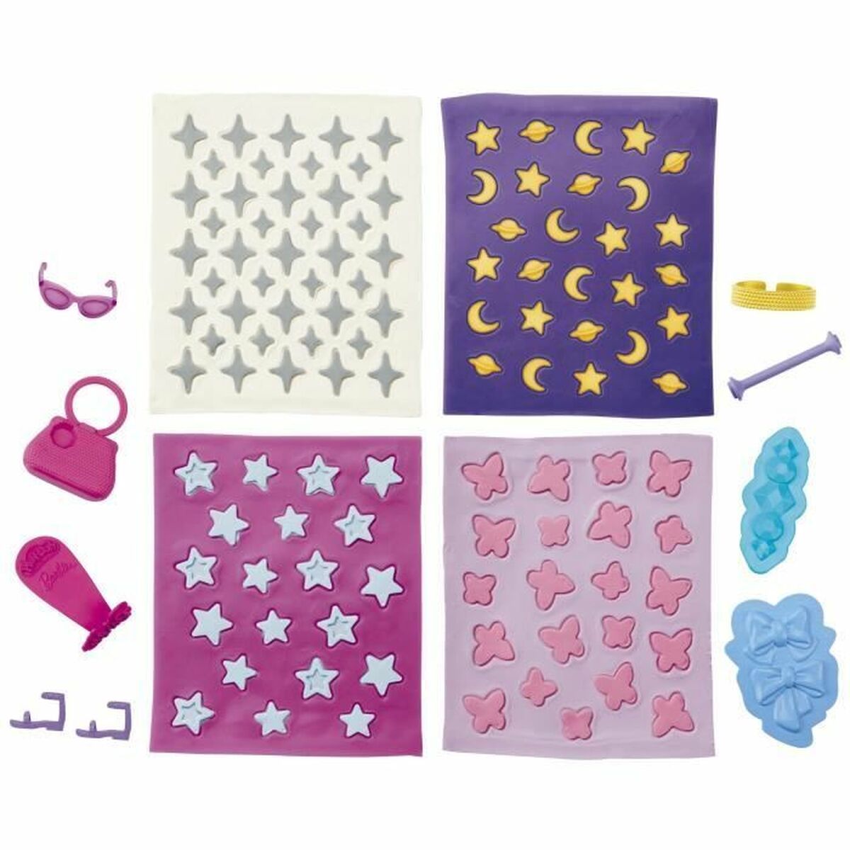 Modelling Clay Game Play-Doh Barbie Sparkles & Gems Multicolour